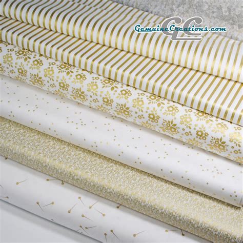 metallic gold cotton fabric by the yard|pale gold fabric.